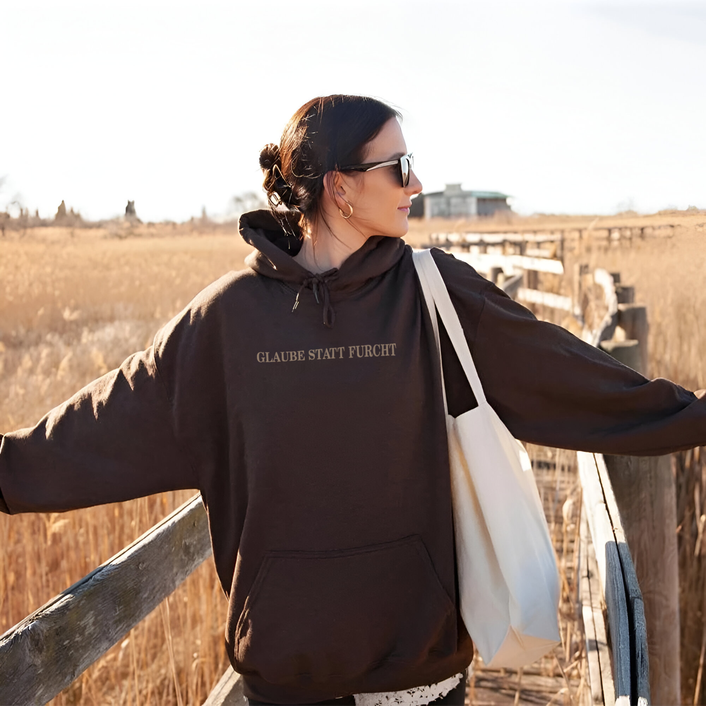 Wertvoll Du™ Glaube Kapuzenpullover